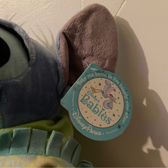Disney Lilo & Stitch Baby Stitch Plush Stuffed Animal Toy Doll With Blanket 11" - Picture 3 of 7